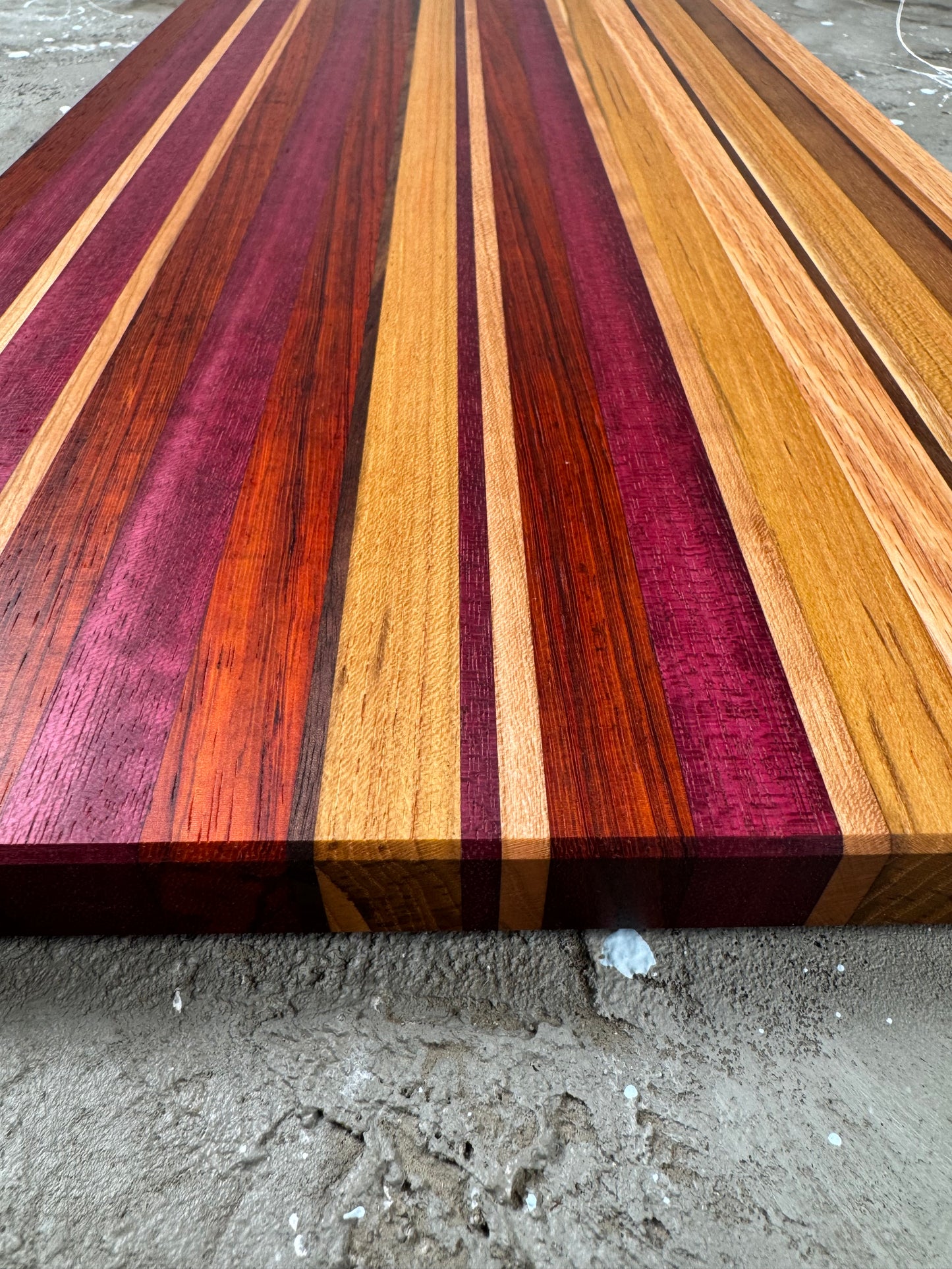 Sunset cutting board