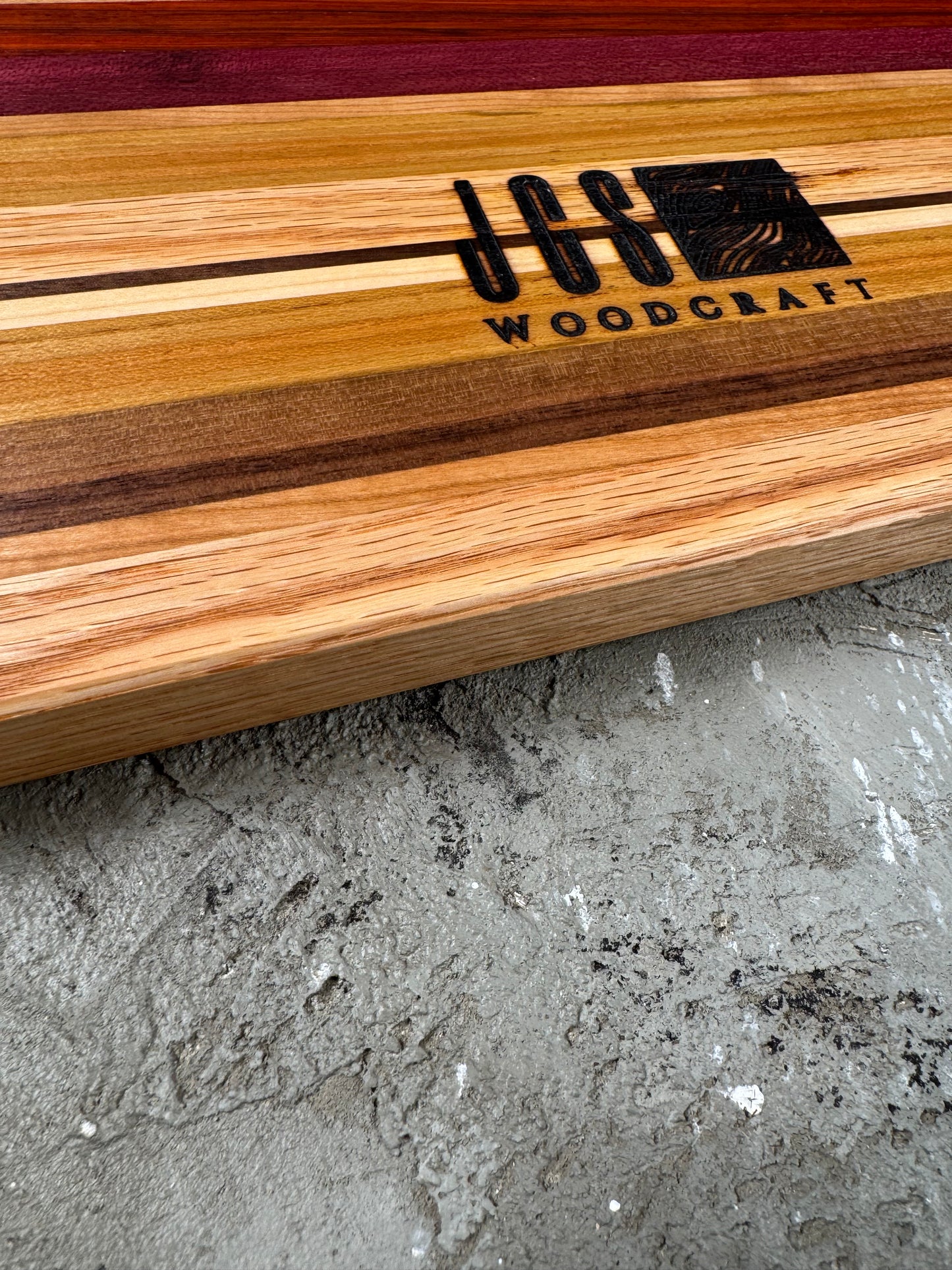 Sunset cutting board