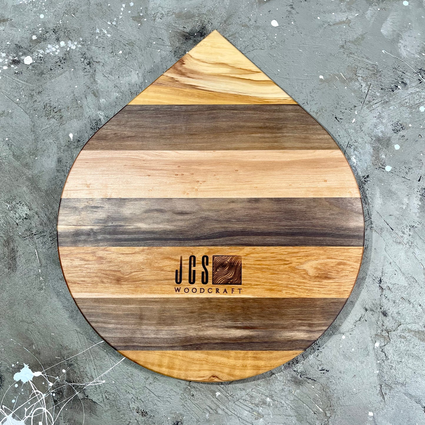 Tear Drop Shaped Charcuterie Board