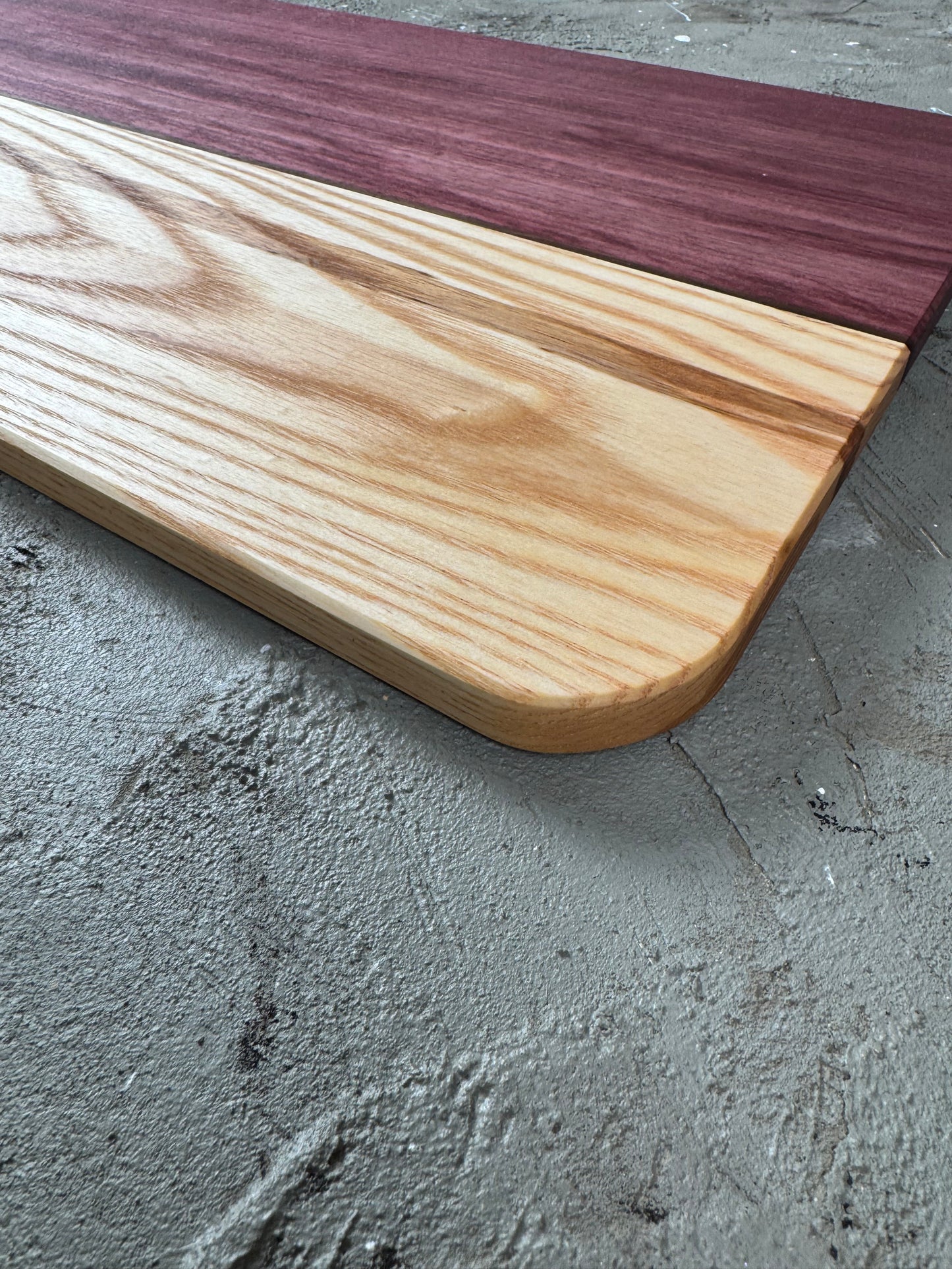 Ash/Purple Heart Charcuterie board