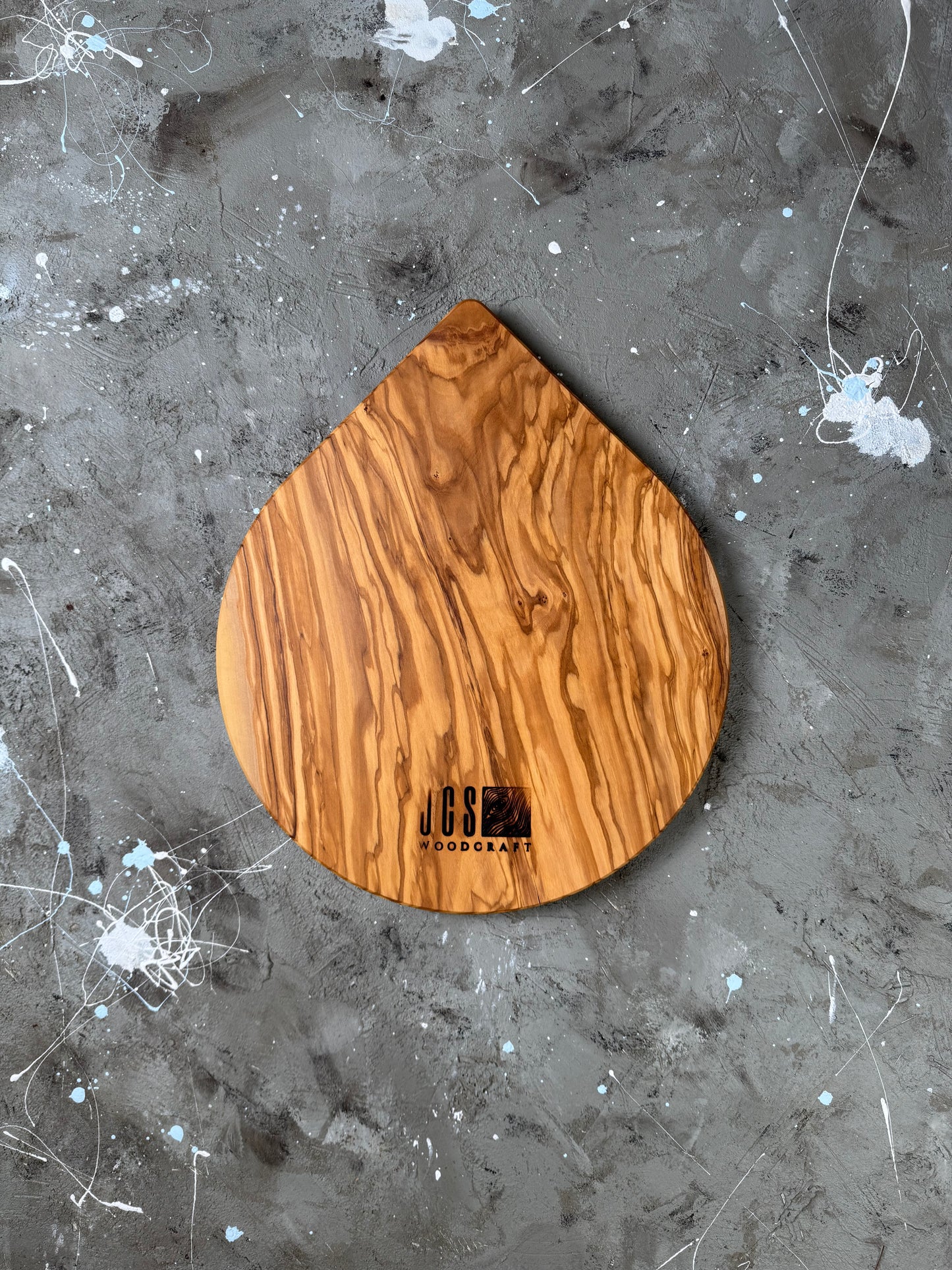 Olivewood Tear drop charcuterie board