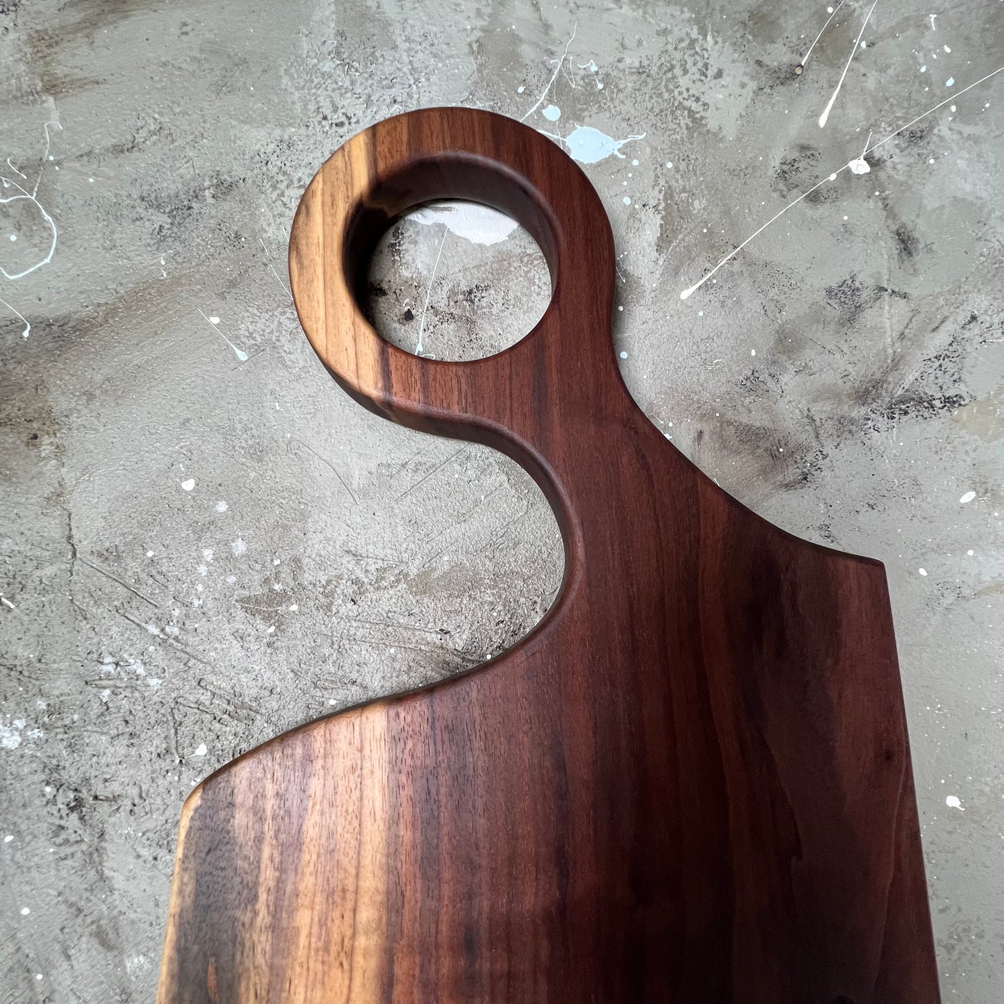 Live Edge Walnut Charcuterie Board ￼