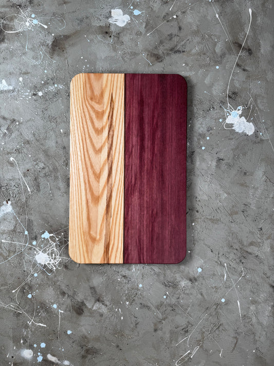 Ash/Purple Heart Charcuterie board