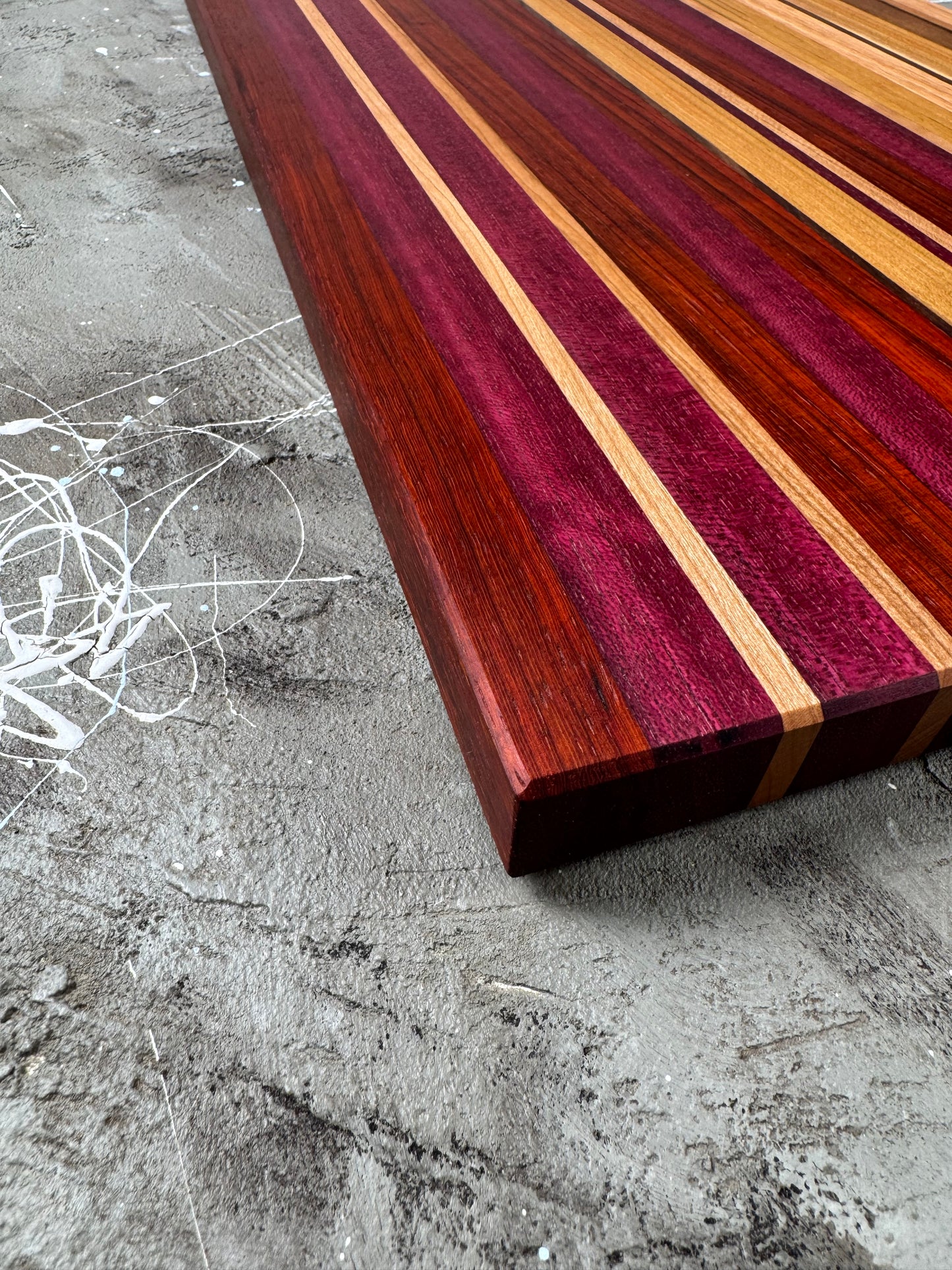 Sunset cutting board