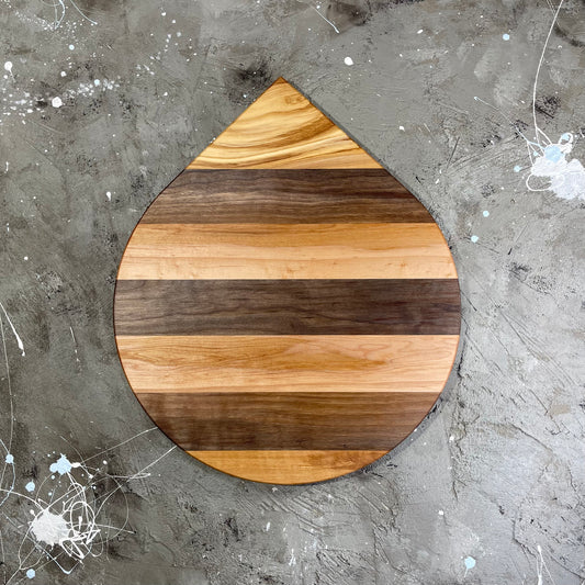 Tear Drop Shaped Charcuterie Board