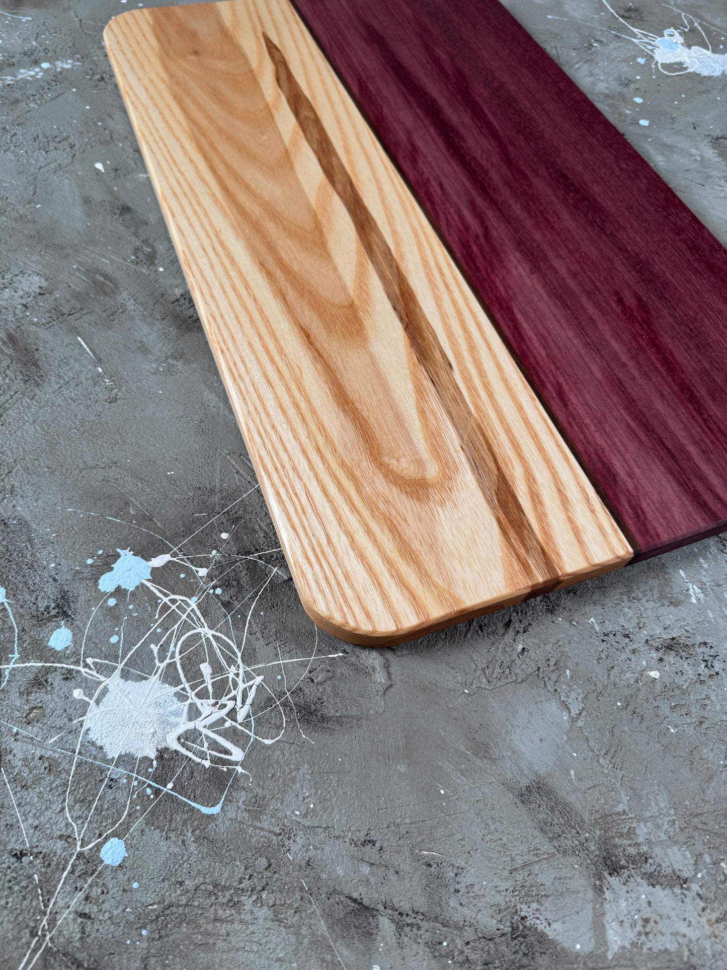 Ash/Purple Heart Charcuterie board
