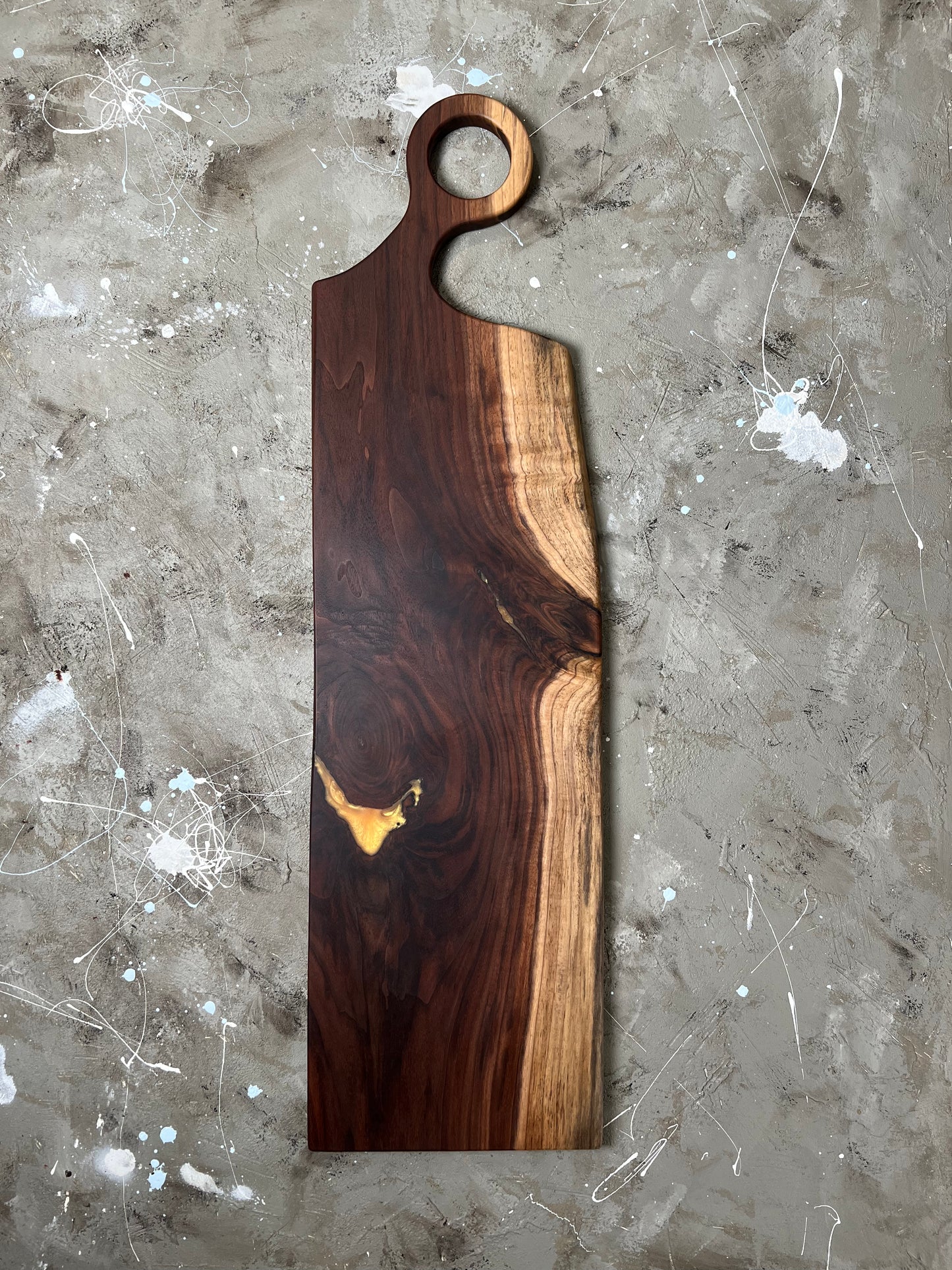 Live Edge Walnut Charcuterie Board ￼