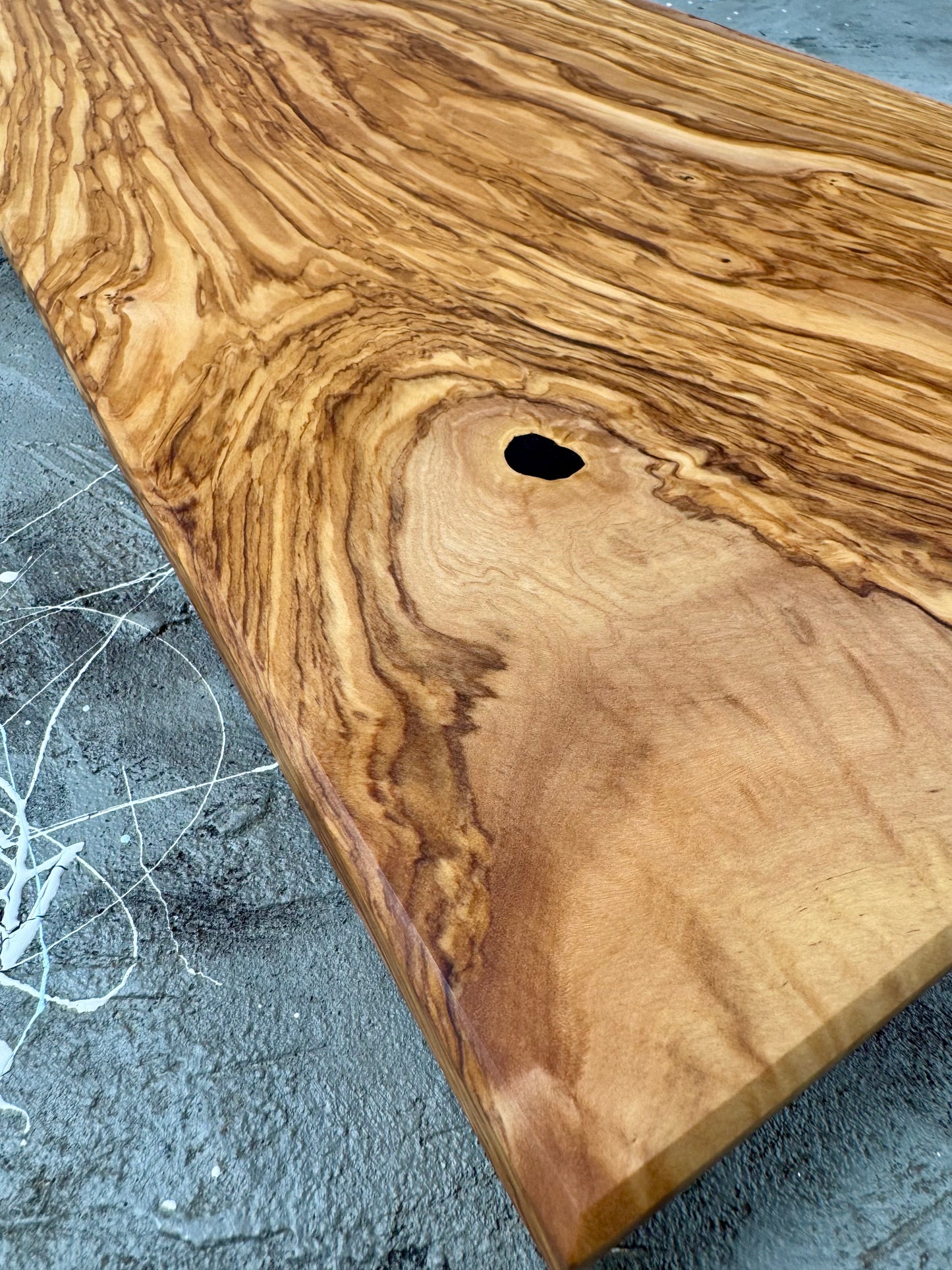 Olivewood charcuterie board